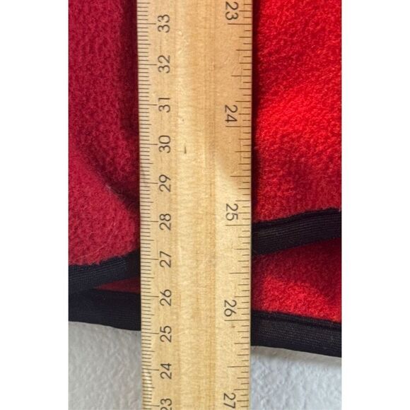 Vintage Marker Salt Lake City Olympic 2002 Red Mock Neck Fleece Vest Women's XL - Picture 8 of 8